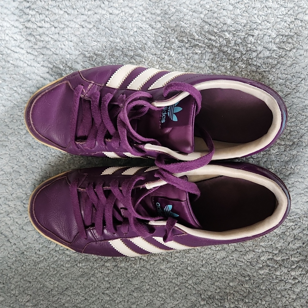 Adidas, Size 8.5, Purple
